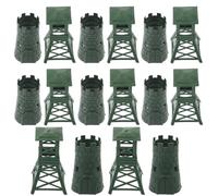 GARVALON 10 Set Miniature Military Models Plastic Simulation Equipment for Desktop Display Lightweight Military Props for Teaching Collecting Party Decoration Boys