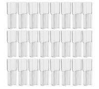 GARVALON 100pcs 1.5ml Square Plastic Cuvettes with Four Optical Windows for Laboratory Use, High Precision Colorimetric Analysis Vials, Compatible with Spectrophotometer and Chemical