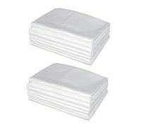 GARVALON 100pcs Disposable Rabbit Cage Liner Plastic Film Cage Liner 95x70cm Small Pet Accessory Suitable for Hamsters Guinea Pigs and Rabbits