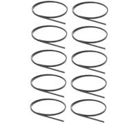 GARVALON 10pcs 1650x6x1.5mm Black Abs Guitar Binding Strips Guitar Edge Binding Decoration for Acoustic and Classical Instrument Trim Edging