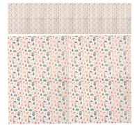 GARVALON 10Pcs Animal Pattern Wrapping Paper Set for Birthday and Valentine’S Day, Floral Bouquet Wrap Paper with Cartoon Bird and Umbrella Design, Decorative Flower Packaging Supplies