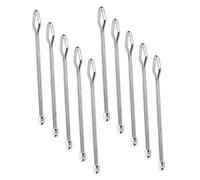 GARVALON 10pcs Drawstring Threader Tool for Pants and Sweatpants Ergonomic Metal Puller with Comfortable Grip Flexible Sewing Aid for Easy Drawstring Insertion