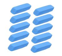 GARVALON 10Pcs Guitar Rust Remover Eraser Set Musical Instrument Fret Polishing Cleaner String Care Tool for Guitar Maintenance and Oxidation Removal