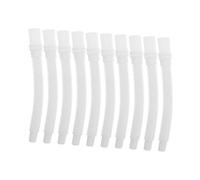 GARVALON 10PCS Pig Squeal Tube Replacement Squeakers for Dog Plastic Repair Inserts for Squeaky Pet and Multipurpose Noise Makers for Home Office School Use