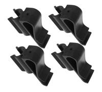 GARVALON 10pcs Putter Holder Clips for Outside Golf Bag Secure Club Tote Accessory with Easy-use Clip Mechanism Multi-use Detachable Black Golf Putter for Portable Bag Storage