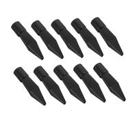 GARVALON 10pcs Safe Soft Rubber Arrow Tips for Outdoor Archery Game Practice Small Replacement Arrowheads for Bow Arrows Enhances Coordination and Focus Accessories for Archery Training