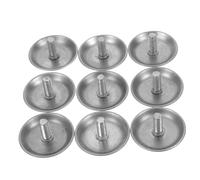 GARVALON 10pcs Stainless Steel Tactile Paving Nails Slip Studs for Blind Roads Outdoor Walkway Floor Easy to Install and Maintain