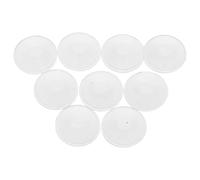 GARVALON 10Pcs Transparent Kaleidoscope Prism Filter for Camera Optical Photography Creative Effects Lightweight Portable Photography Accessories for Artistic Projects