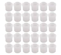 GARVALON 120pcs Toilet Chair Leg Caps Plastic Floor Protectors Chair Leg End Plugs Reusable for Bathroom Furniture Bottom Floor Protectors