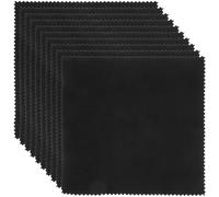 GARVALON 12pcs Double-Sided Microfiber Instrument Cleaning Cloth Set for Guitar, Violin, Piano, and Flute - Soft Polishing and String Cleaning Cloths for Musical Instruments