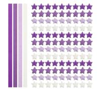 GARVALON 1560pcs Gradient Origami Paper Strips Double-Sided Star Folding Strips for DIY Crafts Classroom Scrapbooking Christmas Decorations