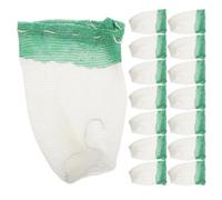 GARVALON 15pcs Outdoor Propane Lantern Mantles U-shape Gas Light Mantles Green Top Camping Lantern Shades Replacement for Hiking and Camping Lights