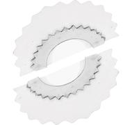 GARVALON 2 Pcs Bird Call Whistles Set White Tweeting Bird Whistles for Practice and Fun for Outdoor Use and Entertainment