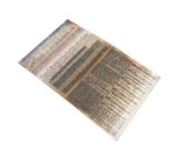 GARVALON 2 Sets Vintage Decorative Scrapbook Papers DIY Crafts Patterned Wrapping Material for Photo Albums Letters Envelopes and Medieval Document Decorations