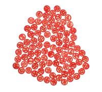 GARVALON 2 Sets Wooden Number Chess Pieces Replacement 1.8X0.5Cm Wood Bingo Game Accessories for Board Games Family Fun