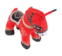 GARVALON 2026 Chinese Zodiac Horse Plush - Soft Lunar New Year Stuffed Animal Mascot - Farm Animal Figurine for Party Decoration and Home Display
