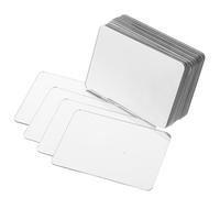 GARVALON 20pcs Small Acrylic Mirror Tiles 50x70x1mm for Student Science Experiments DIY Crafts Reflective Optical Plates for Educational Periscopes and Hands-on Learning