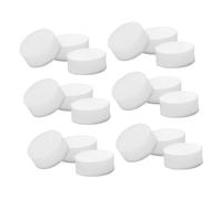 GARVALON 20pcs White Shell Guitar Fingerboard Dots Inlay 6mmx2.5mm Round Dot Set for Ukulele Acoustic and Classical Guitar Musical Instrument Accessories