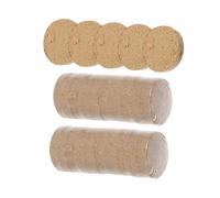 GARVALON 25Pcs Portable Household Chinese Moxa Cakes Round Shape Mild Heat Pack for Relief and Relaxation with Fragrant Artemisia Scent