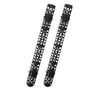 GARVALON 2pcs Aquarium Heater Guard Protector 31.5cm Detachable Black Plastic Sleeve Fish Tank Heater Cover Aquarium Safety Guard for Water Heating Rods