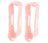 GARVALON 2Pcs Breathable Chin Straps Anti-Snore Device for Men and Women Comfortable Adjustable Jaw Support for Mouth Breathers Snoring Chin Straps for Better Sleep