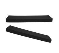 GARVALON 2pcs Car Tire Noise Reduction Wrap Flame Retardant Insulation Foam Mat 120mm Wide Wheel Arch Soundproofing Heat and Noise Dampening Pads for Automotive Trunk and Engine Bay