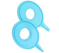 GARVALON 2pcs Convex and Concave Optical Lens Set for Physics Teaching, Physics Optical Experiment Kit for Refraction and Reflection Demonstration, Science Lab Lens for Classroom Use