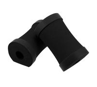 GARVALON 2pcs Ergonomic Elbow Pads for Yoga and Plank Exercise Non-slip Thick Grip Cushions with Cylindrical for Wrist Elbow Knee Comfort Fitness Kneeling Pads for Home Workouts and Pilates