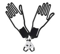 GARVALON 2Pcs Golf Glove Support Racks with Buckle Light-Colored Glove Stretchers for Drying and Maintaining Shape Golf Accessories