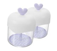 GARVALON 2pcs Heart-shaped Foam Maker Cup for Face Washing Manual Bubble Foamer for Luxurious Cleansing Quick Foam Creation for Facial Cleansing Products Portable and Convenient
