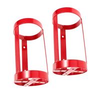 GARVALON 2pcs Heavy Duty Metal Fire Extinguisher Bracket Compact Quick-Release Mounting Frame for Vehicle Wall and Floor Use Fire Safety Holder for Cars Trucks Rvs and Home