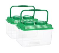 GARVALON 2pcs Insect Observation Magnifier Box for Boys and Girls Container for Insect Viewing and Learning Safe Design for Nature Exploration and Science Activities