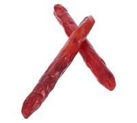 GARVALON 2Pcs Lifelike Artificial Sausage Model Simulation Sausage Prop for Restaurant Hotel Museum Decoration and Photography Realistic Fake Food Display