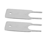 GARVALON 2pcs Paper Towel Dispenser Keys Commercial Iron Replacement for Toilet Tissue Holders Secure for Bathroom Use