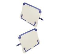 GARVALON 2pcs Portable Music Stand Foldable for Desk Musical Sheet Stand Music for Sheet Book Holder for Desk Reading Portable for Travel
