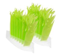 GARVALON 2Pcs Practical Reptile Terrarium Humidifier Cordless Non-electric Humidifiers with Realistic Cloth Leaves for Turtle and Reptile Habitats Quiet Indoor Use for Pet Shops and Homes