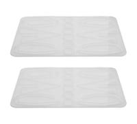 GARVALON 2pcs Silicone Earring Resin Molds Irregular Geometric Pendant Casting Moulds for DIY Jewelry Crafting Soft Flexible Silicone for Handmade Earrings and Necklace Designs