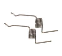 GARVALON 2pcs Stainless Steel Refrigerator Door Springs Replacement Heavy-duty Coil Hinge Equipment for Precise Fridge and Freezer Door Alignment Easy Installation Electronics Accessories