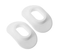 GARVALON 2pcs Thermal Protective Silicone Diving Mouthpiece Non-bite Soft Scuba Regulator Lip Guard for Freeze-resistant Comfort Fits Snorkels and Regulators for Diving Freediving