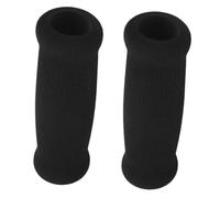 GARVALON 2Pcs Thickened Sponge Cane Handle Grips for Walking Stick Replacement Non-Skid Comfortable Hand Protectors for Elderly Fits Standard Handles Reduces and Fatigue