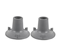 GARVALON 2pcs Toilet Safety Feet Suction Pads Replacement Suction Cups for Shower Chair Bench Bath Stool Non-Slip Rubber Feet Pads for Bathroom Mobility Aids