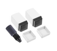 GARVALON 2pcs White Guitar Chord Stamps for Beginners Comfortable to Play Plastic Chord Tool Helping Master Easily Guitar Playing Aid