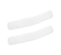 GARVALON 2pcs Window Cleaner Refill Sleeves Microfiber Scrubber Replacement for Outdoor Window Vacuum Squeegee Cordless Glass Cleaning Tool with Fast Water Absorption and Versatile Use