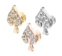 GARVALON 3 Pcs Watchband Studs Zinc Alloy Decorative Rivets for Watch Charms Random Style Lightweight Accessories