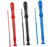 GARVALON 3 Sets Professional Student Clarinet for Portable German Fingering Wind Instrument with Clear Sound Comfortable Hand Feel Educational Beginner Practice Flute for Boys