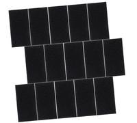 GARVALON 30 Sets Strong Self-adhesive Hook and Loop Strips Double-sided Corner Tape for Carpet Fixing Lightweight Adhesive Strips for Walls Surfaces Easy Installation