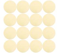 GARVALON 30pcs Round Wooden Cutouts for DIY Painting and Crafting, Blank Layered Board Discs to Stimulate Imagination, for Wedding Decorations