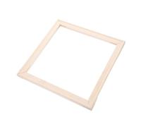 GARVALON 30x30cm Solid Wood Canvas Frame Bars DIY Stretcher Bar Kit for Oil Painting, Digital Print, and Poster Gallery Wrap Frame for Home Display