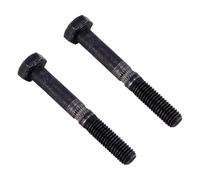 GARVALON 3d Printer Extruder Parts 30mm Extrusion Screw Shaft 2pcs Set for Reprap Printer Assembly with Hobbed Bolt for Precision Filament Feeding