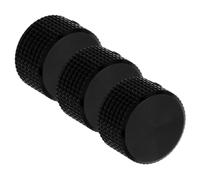 GARVALON 3pcs Aluminum Alloy Knob for Rotary Potentiometer Includes Guitar Volume Control Knob and Replacement for Multimedia Control and Electronic Devices